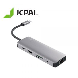 هاب 9 پورت USB-C برند JCPal سری Linx مدل JCP6179